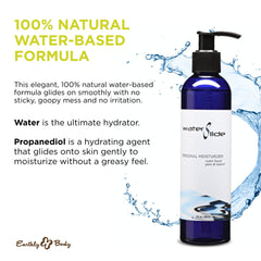 Earthly Body WaterSlide textura ligera para deslizamiento suave