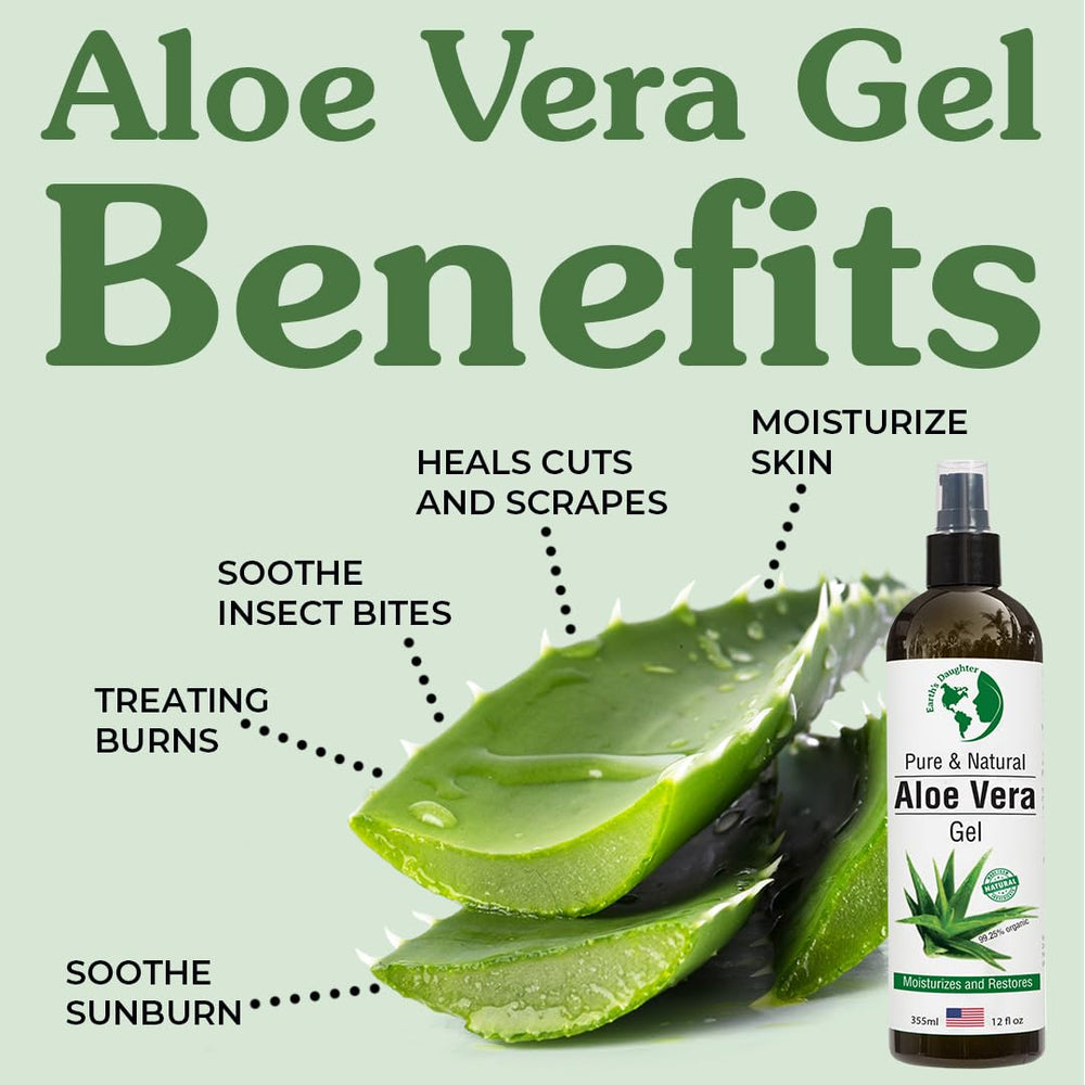 Earth's Daughter Aloe: hidratación ligera para piel seca sin grasa