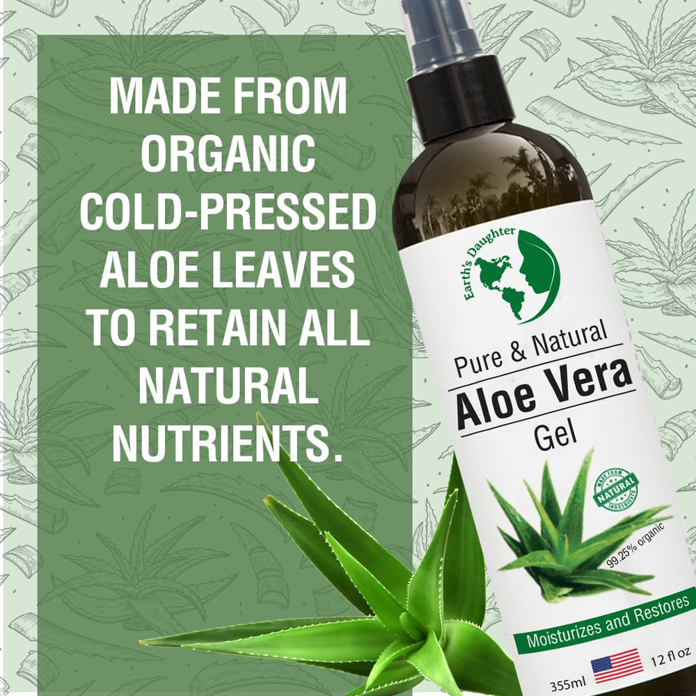 Earth's Daughter Aloe: alivio suave de quemaduras solares
