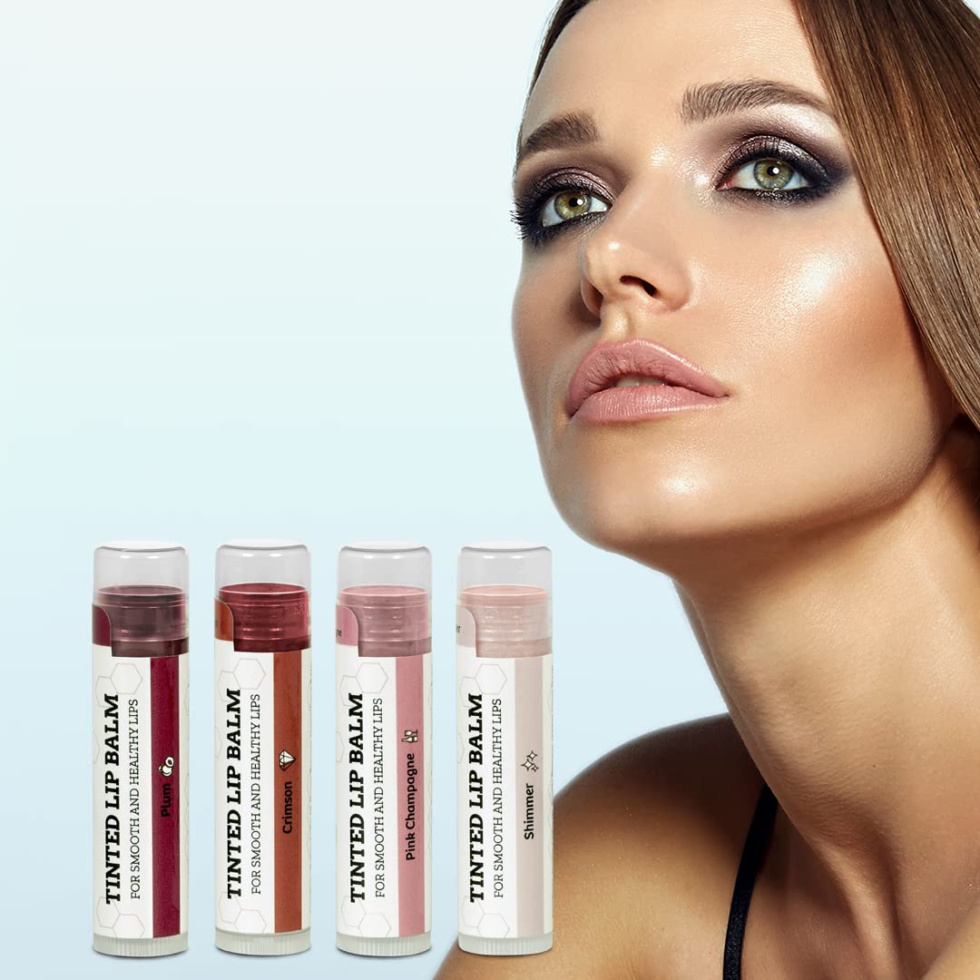 Earth's Daughter bálsamo labial tintado, base para brillo labial.