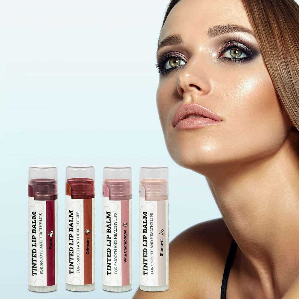 Earth's Daughter bálsamo labial tintado, base para brillo labial.