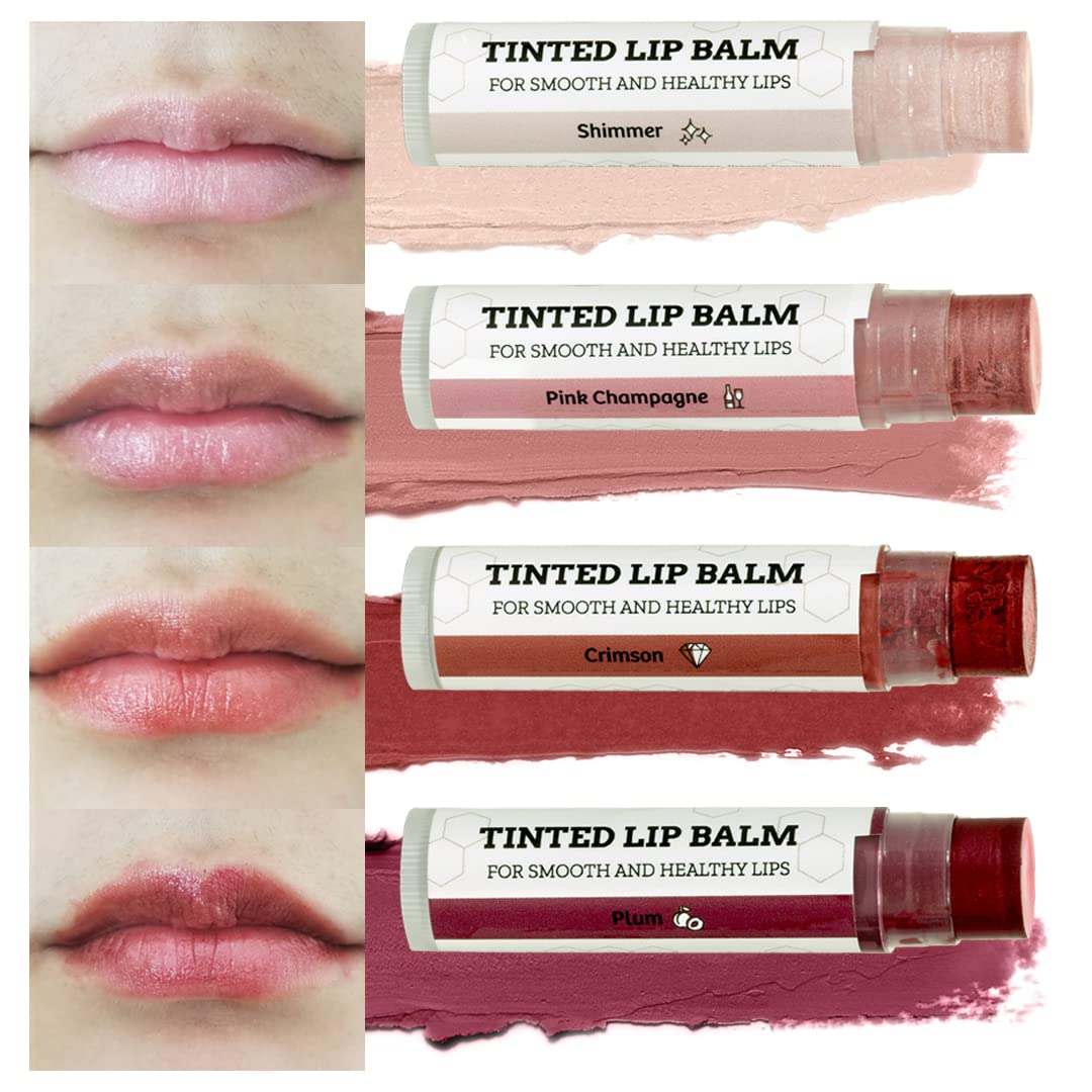 Earth's Daughter bálsamo labial tintado, textura cremosa para labios suaves.