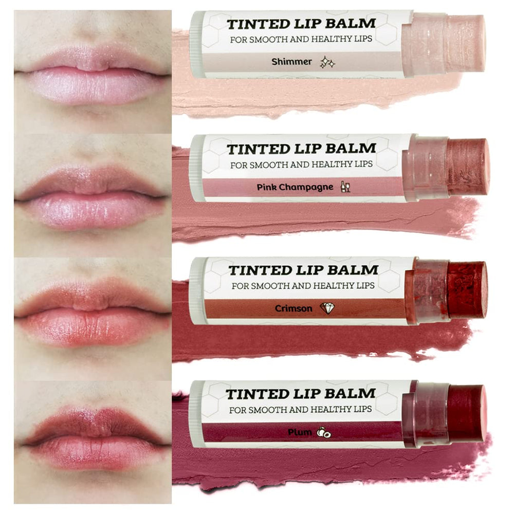 Earth's Daughter bálsamo labial tintado, textura cremosa para labios suaves.