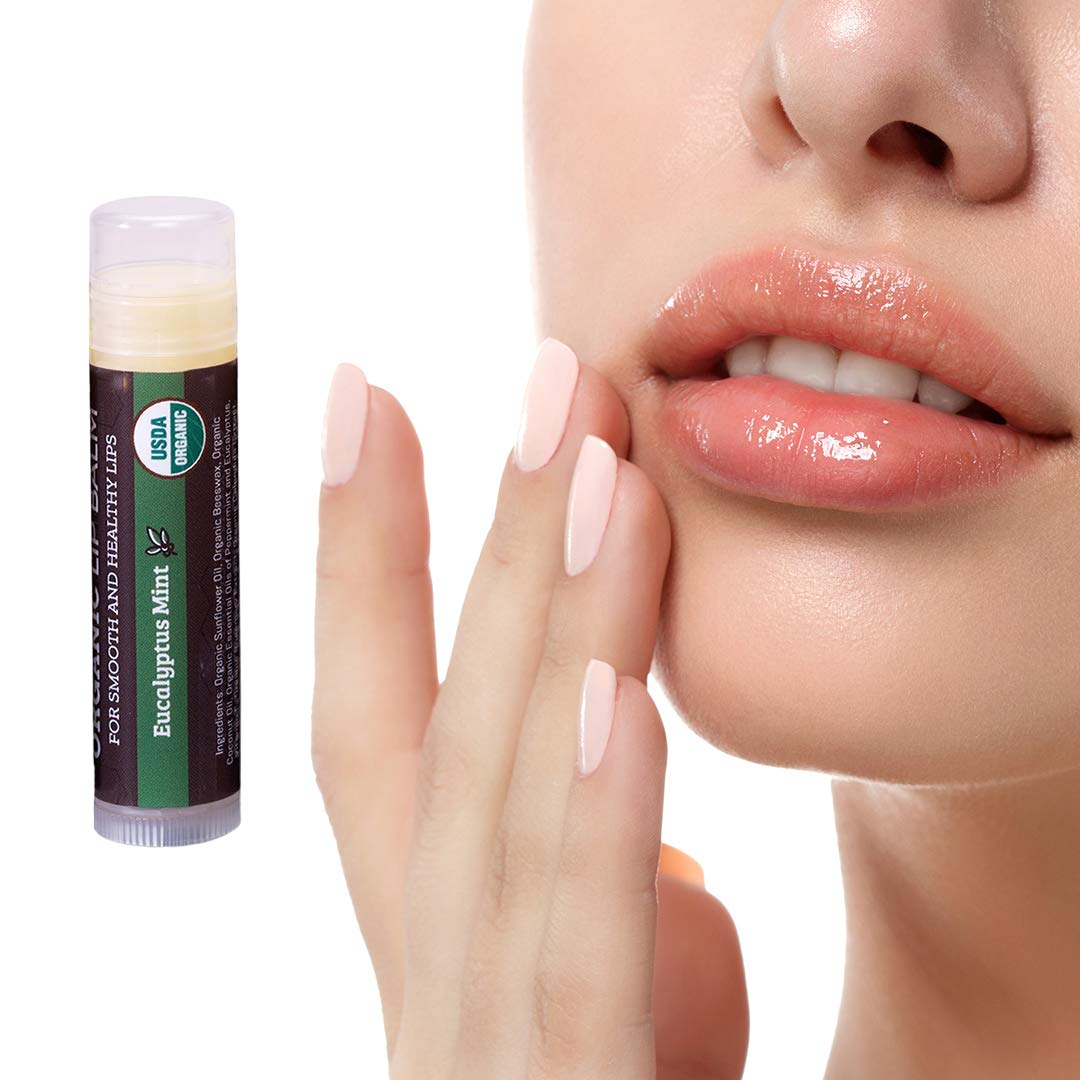 Earth's Daughter organic lip care set with natural flavors ideal for dry lips.