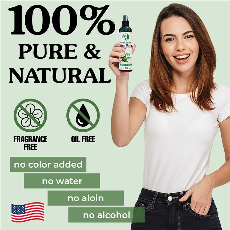 Earth's Daughter gel aloe vera, alivio rápido para irritaciones de piel