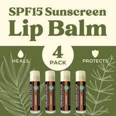 Earth's Daughter bálsamo labial SPF 15 en aplicación suave