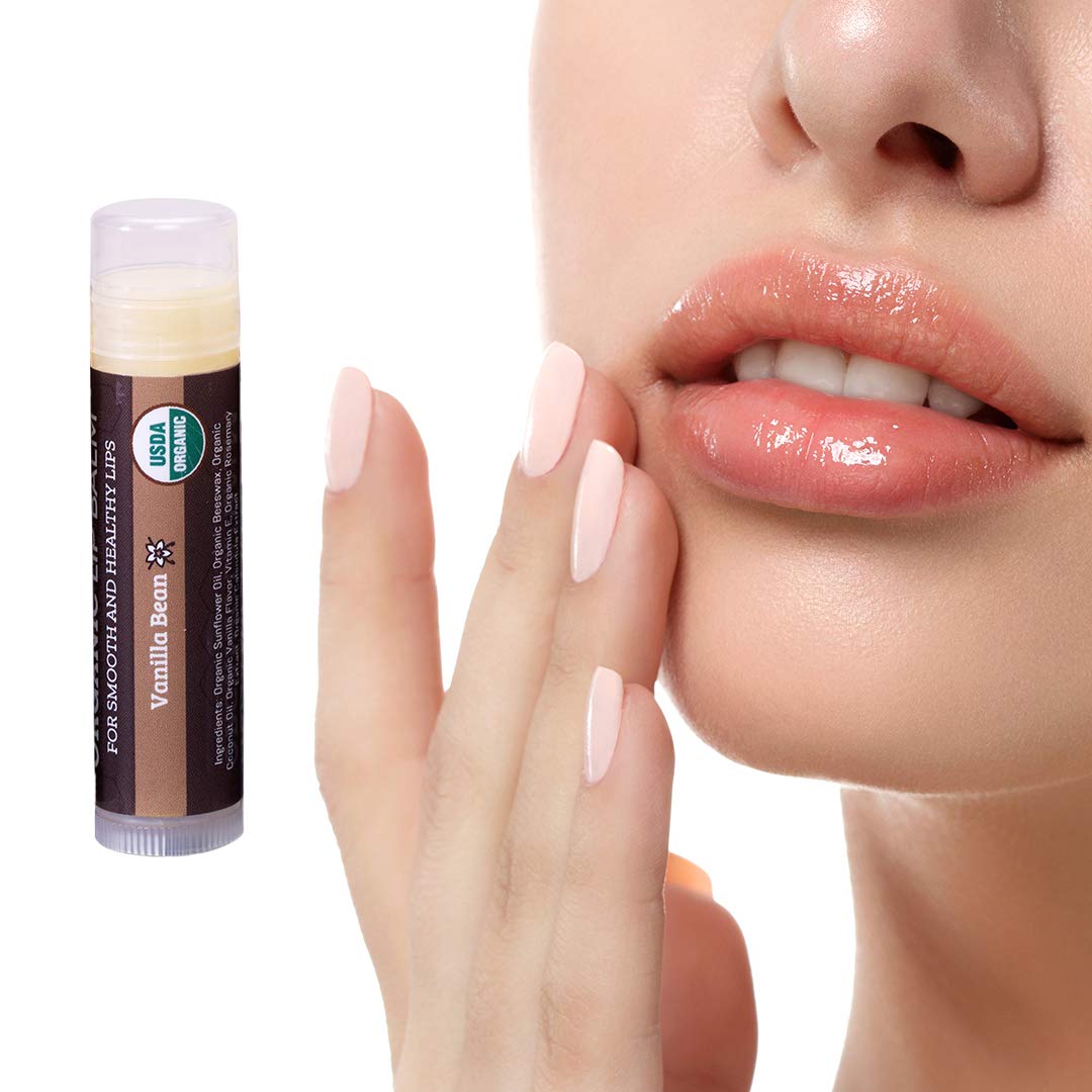 Earth's Daughter Vanilla Lip Balm sustainable packaging supporting eco-friendly lip care