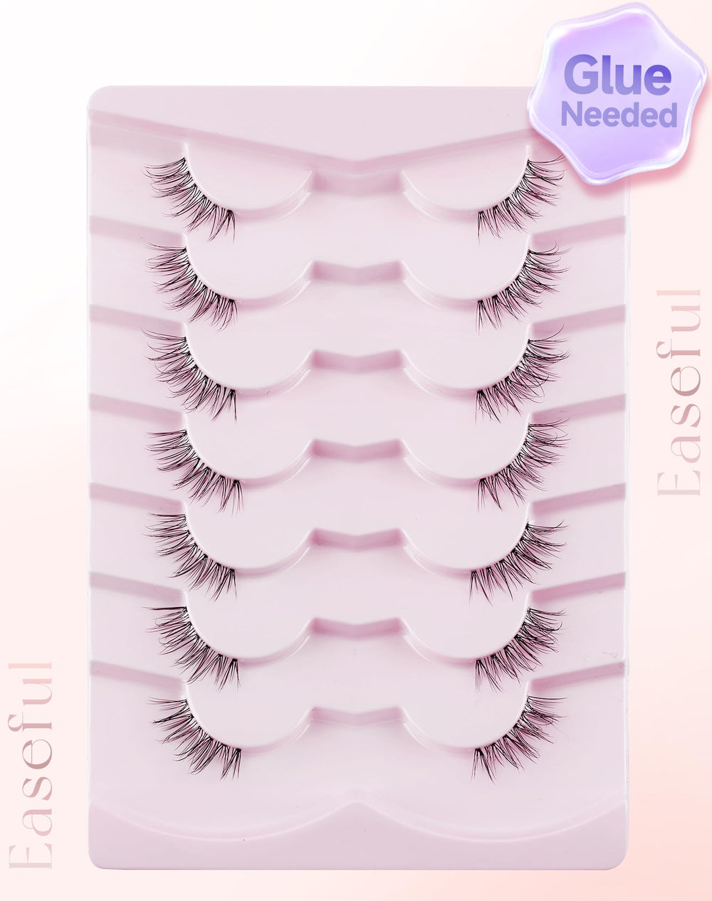 Easeful Half Lashes suitable for everyday events and date nights.