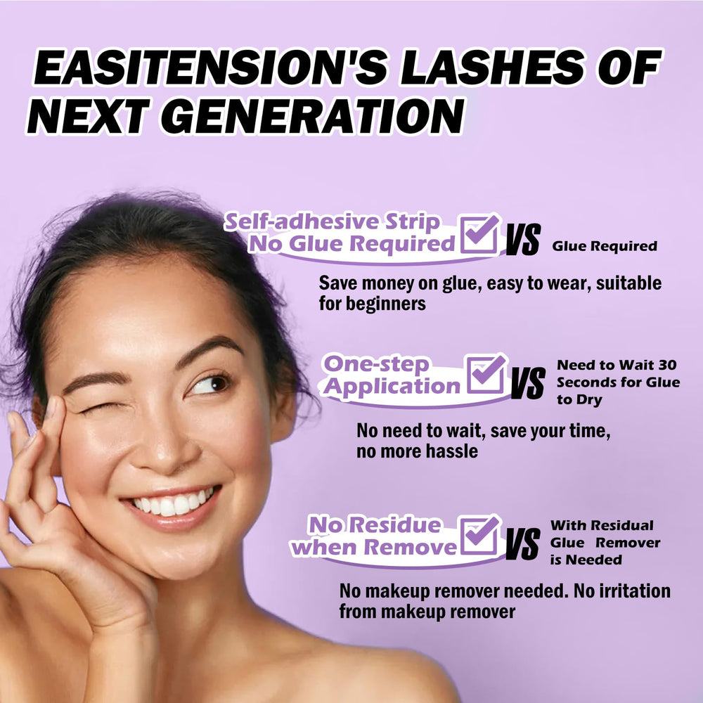 Ideal for quick touch-ups and on-the-go lash styling with EASITENSION