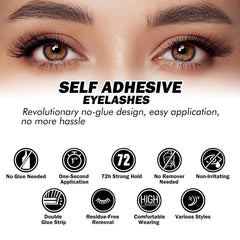 Built-in double strips enable fast, secure application without separate adhesive.