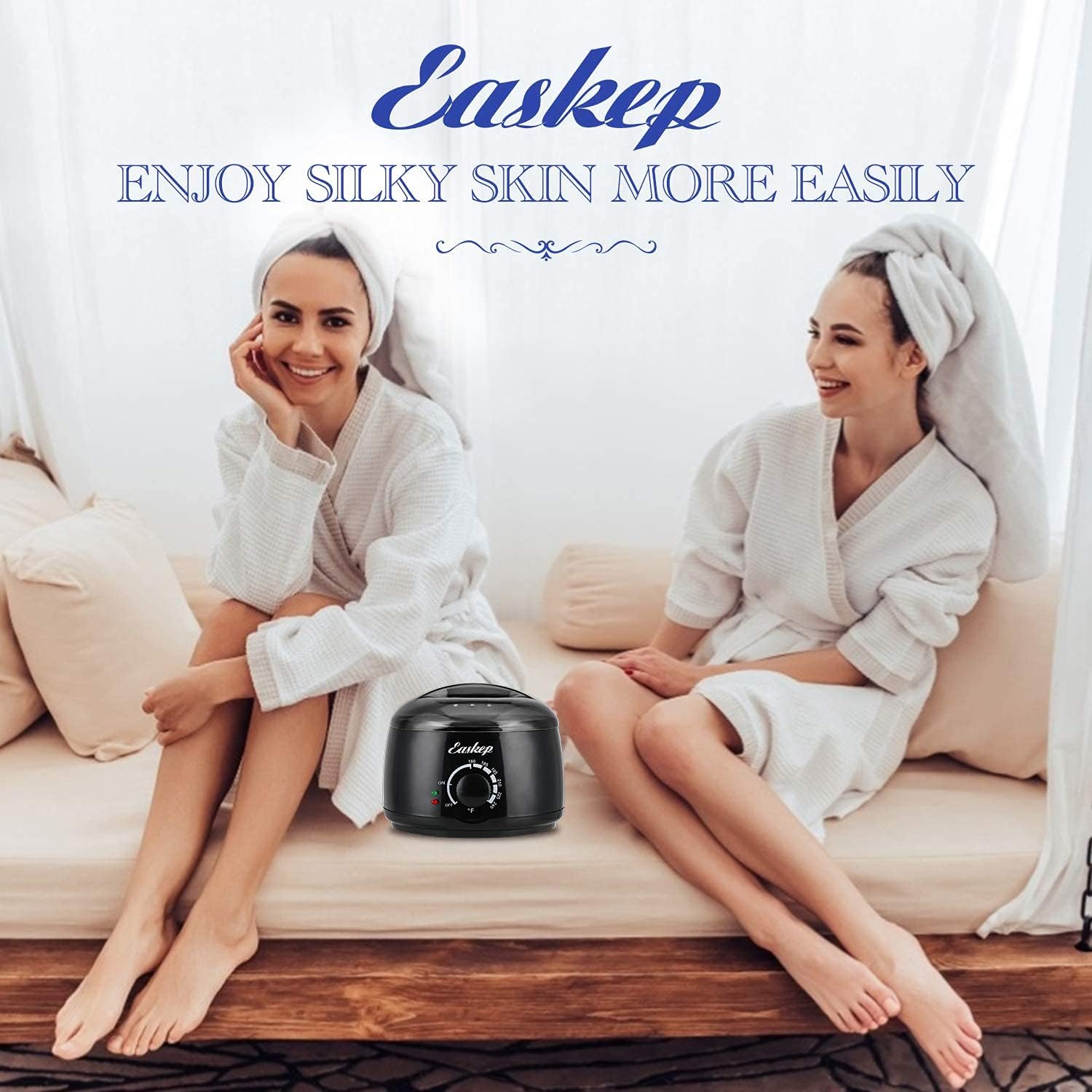 Easkep auto-off overheat protection keeps the waxing process safe and controlled.