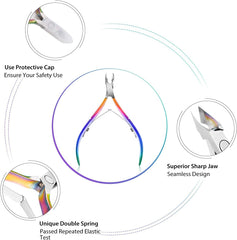 Easkep cuticle trimmer showing dual-ended cuticle pushers for efficient cleaning
