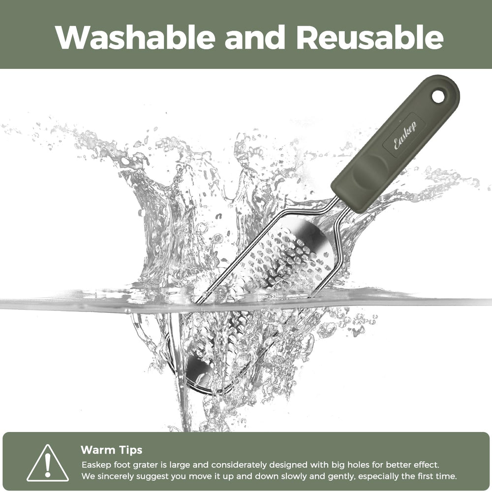 Easkep easy-clean stainless surface demonstrates low-maintenance design