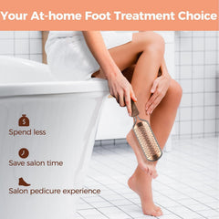Use during bath to soften skin before exfoliation