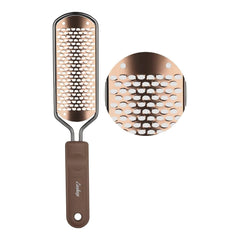 Easkep foot file with integrated handle for stable scrubbing