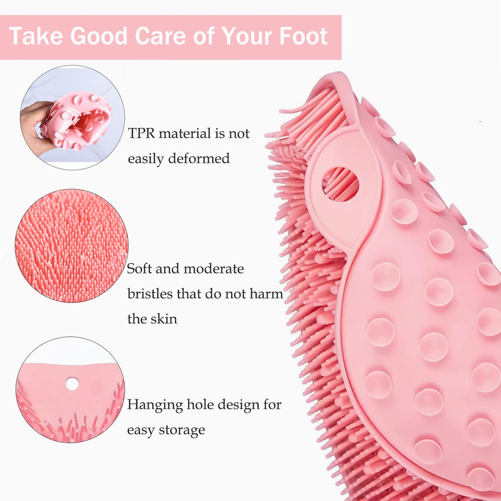 Easkite pink suction cup design ensures stable wall or tub attachment