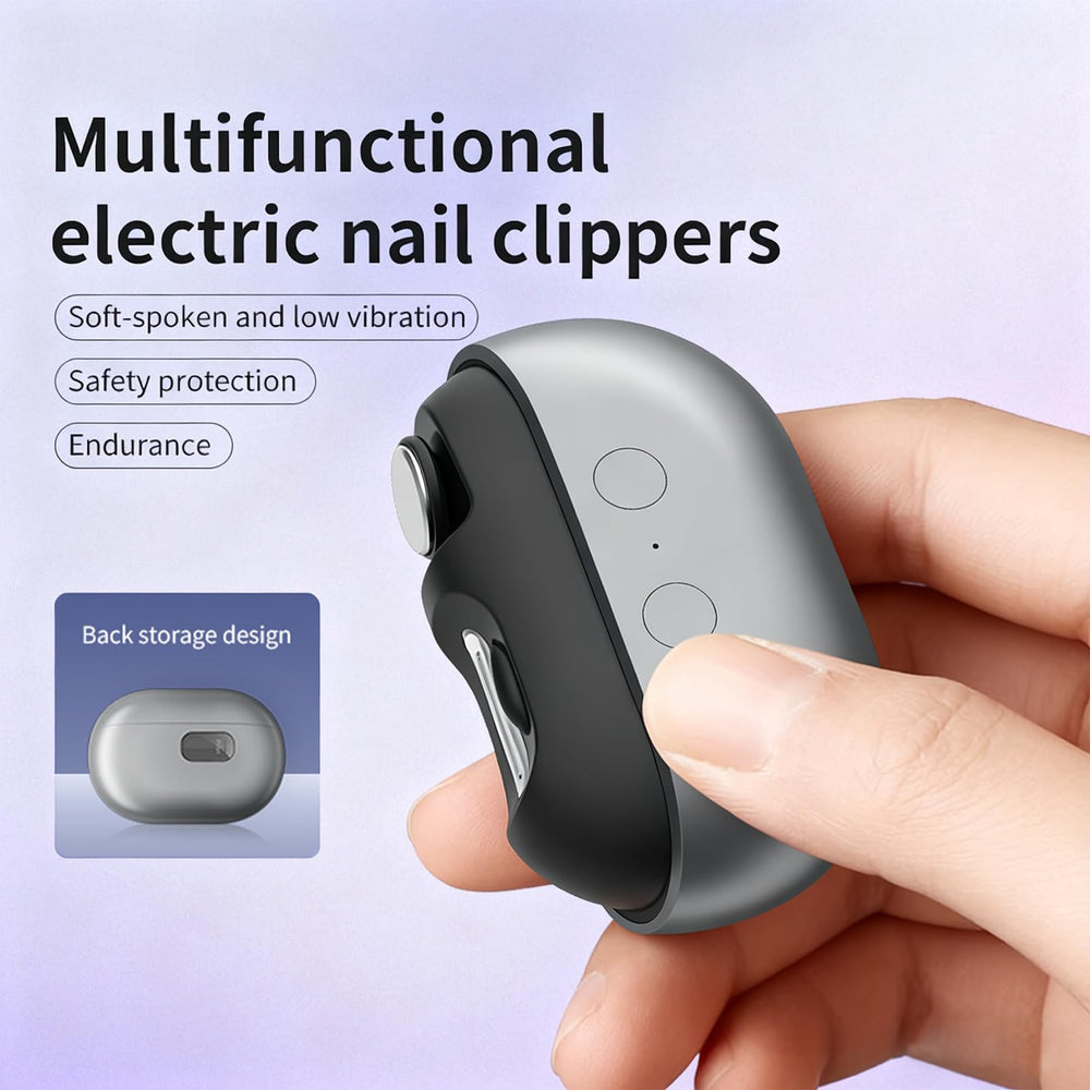 Easy Clip Nail Clippers built-in catcher keeps clippings tidy