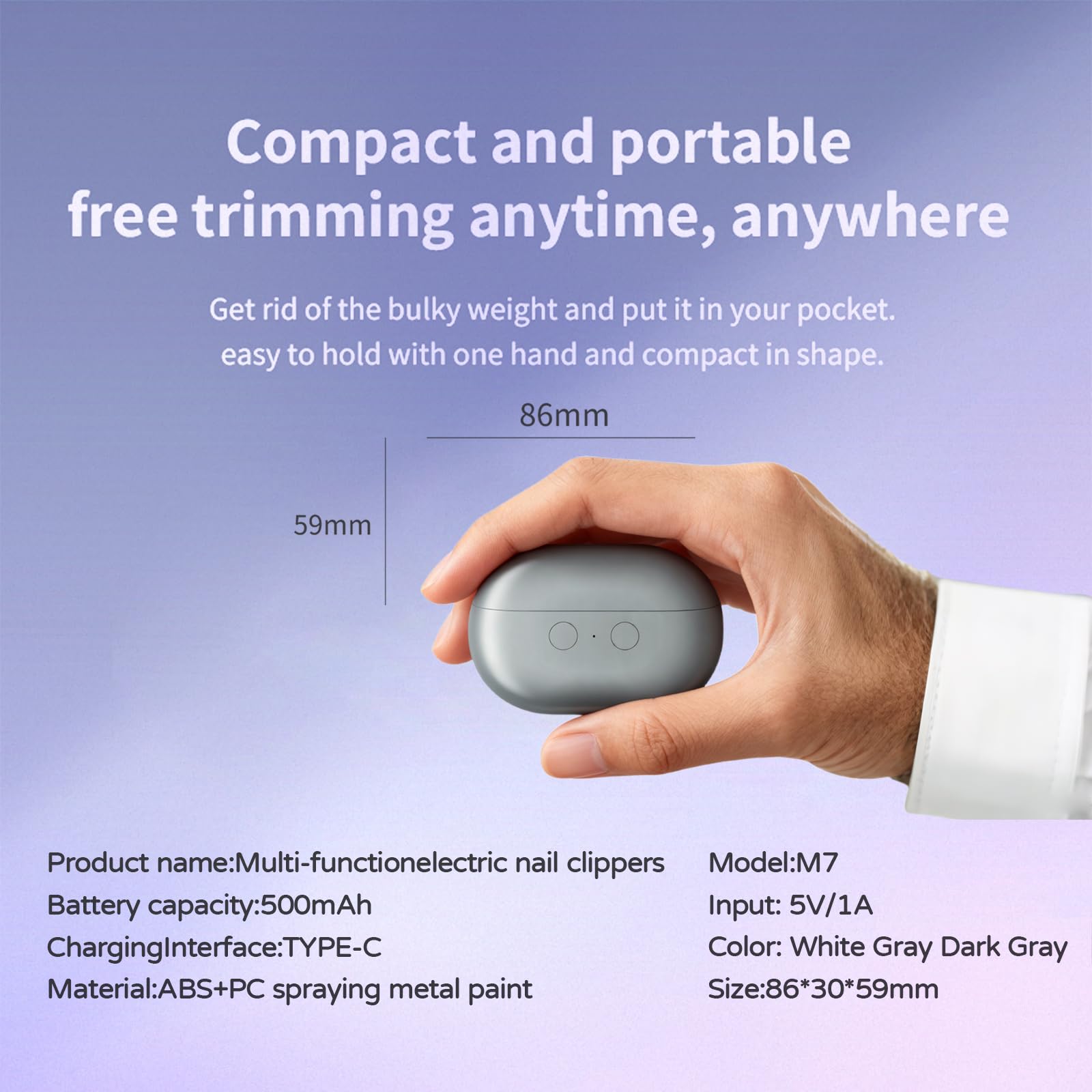 Easy Clip Nail Clippers ideal for thick nails