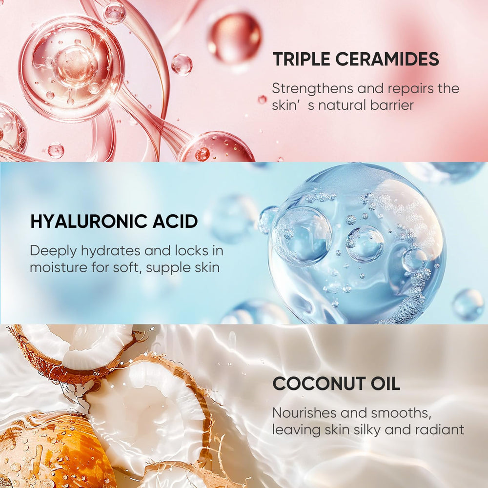 Easyes Rose Elixir: aceite de coco y ceramidas para piel suave.