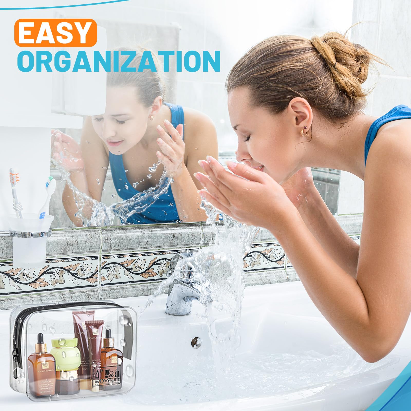 EasyFun lifetime warranty travel bag set, reliable travel companion.
