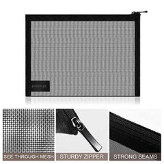 EASYFUN Mesh Pouch used as travel essentials bag for daily carry.