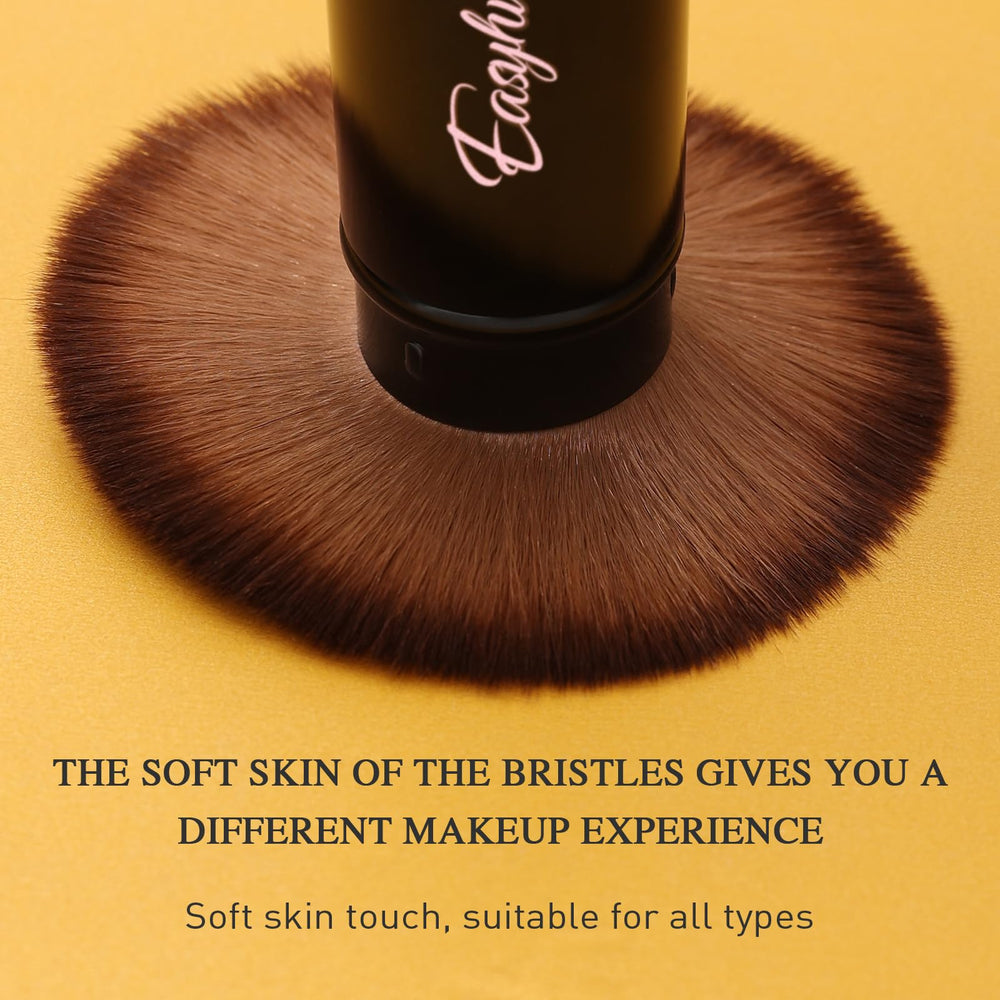 Easyhut brush pair displayed in packaging, perfect as a giftable travel cosmetic
