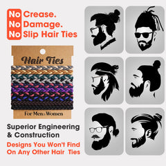 EasYoung no-crease braided hair ties prevent creases after long wear