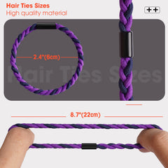 EasYoung thick-curly hair ties deliver gentle strong hold