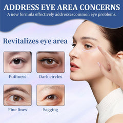 Aplicación en ojos con Eaton Kang para hidratación suave.