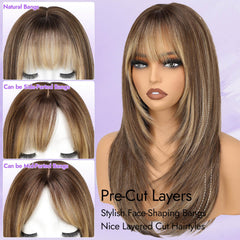 Eawwii wig glueless lightweight cap for secure, scalp-friendly wear.