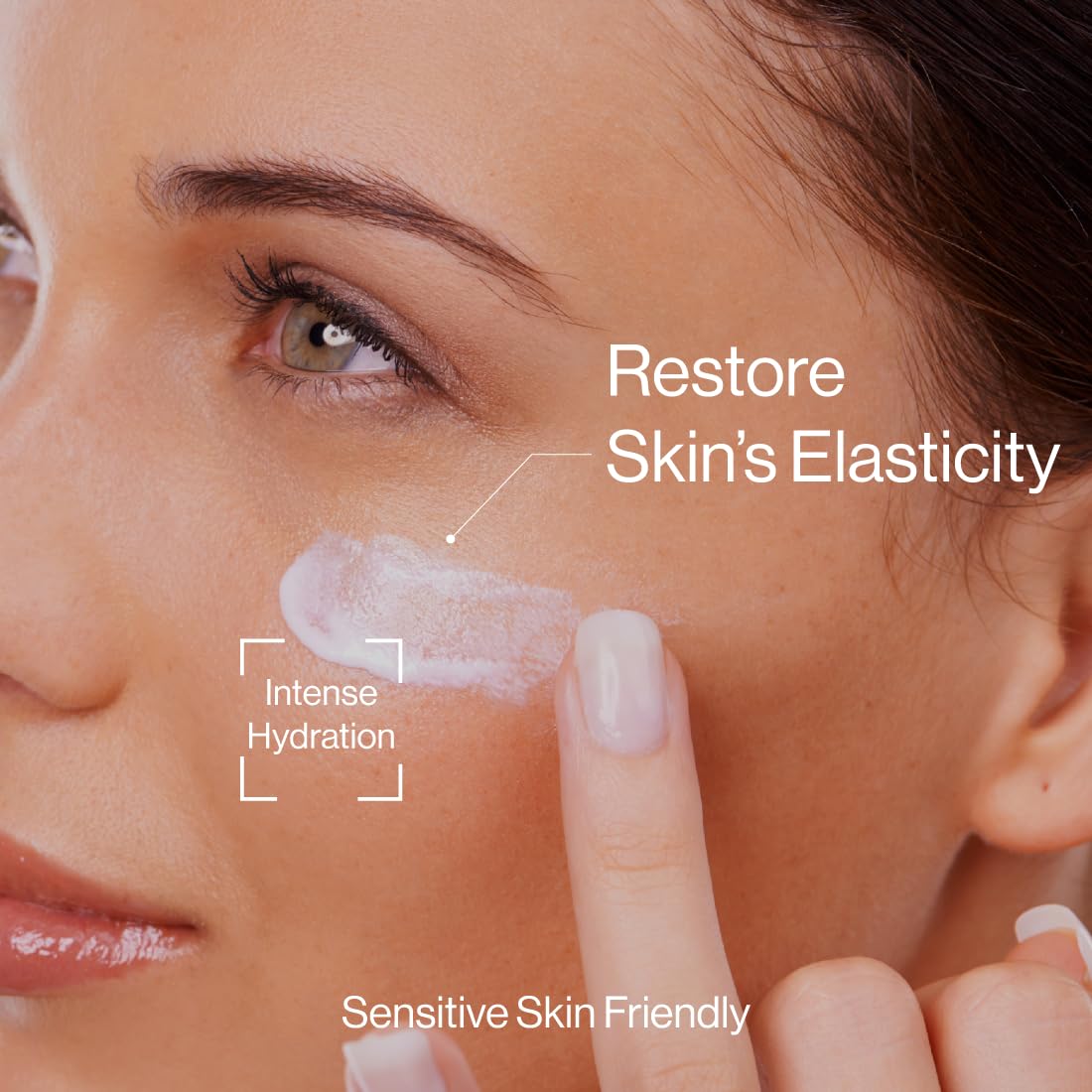 close-up of ingredients highlighting vitamin e and pro-vitamin b5.