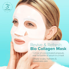 Ebanel mask essence in hydrogel form rich in peptides
