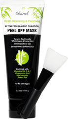 Mascarilla Ebanel de carbón peel-off para desincrustar poros profundos.