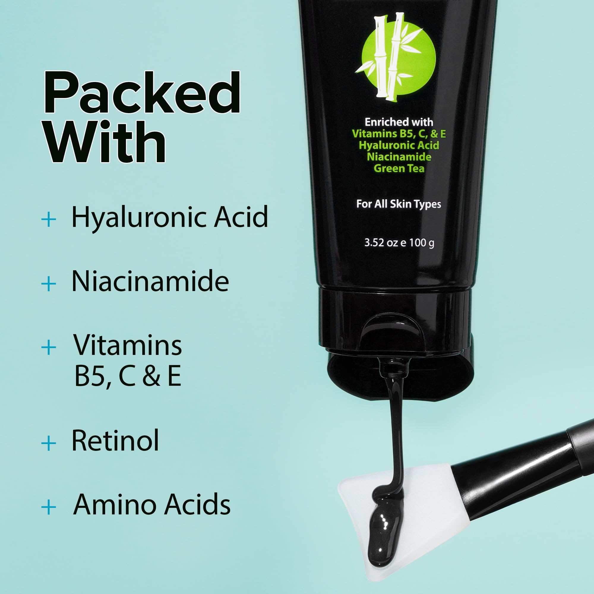 Mascarilla Ebanel con retinol para mejorar elasticidad de la piel.