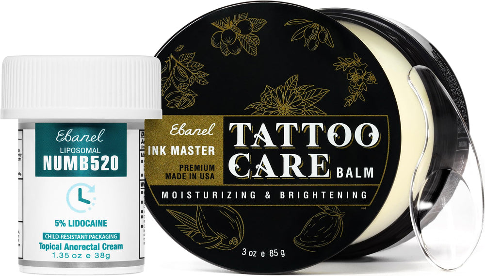 Ebanel Numb520 cream jar ready for fast, oil-free numbing relief.
