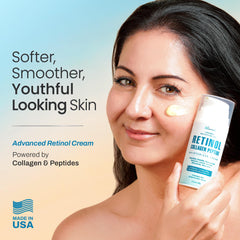 Ebanel Retinol Crema Cara Textura Cremosa: sensación lujosa para uso diario.