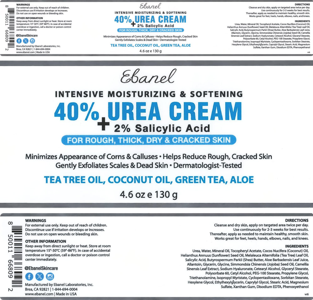 Ebanel softened skin after use image showing smoother feet