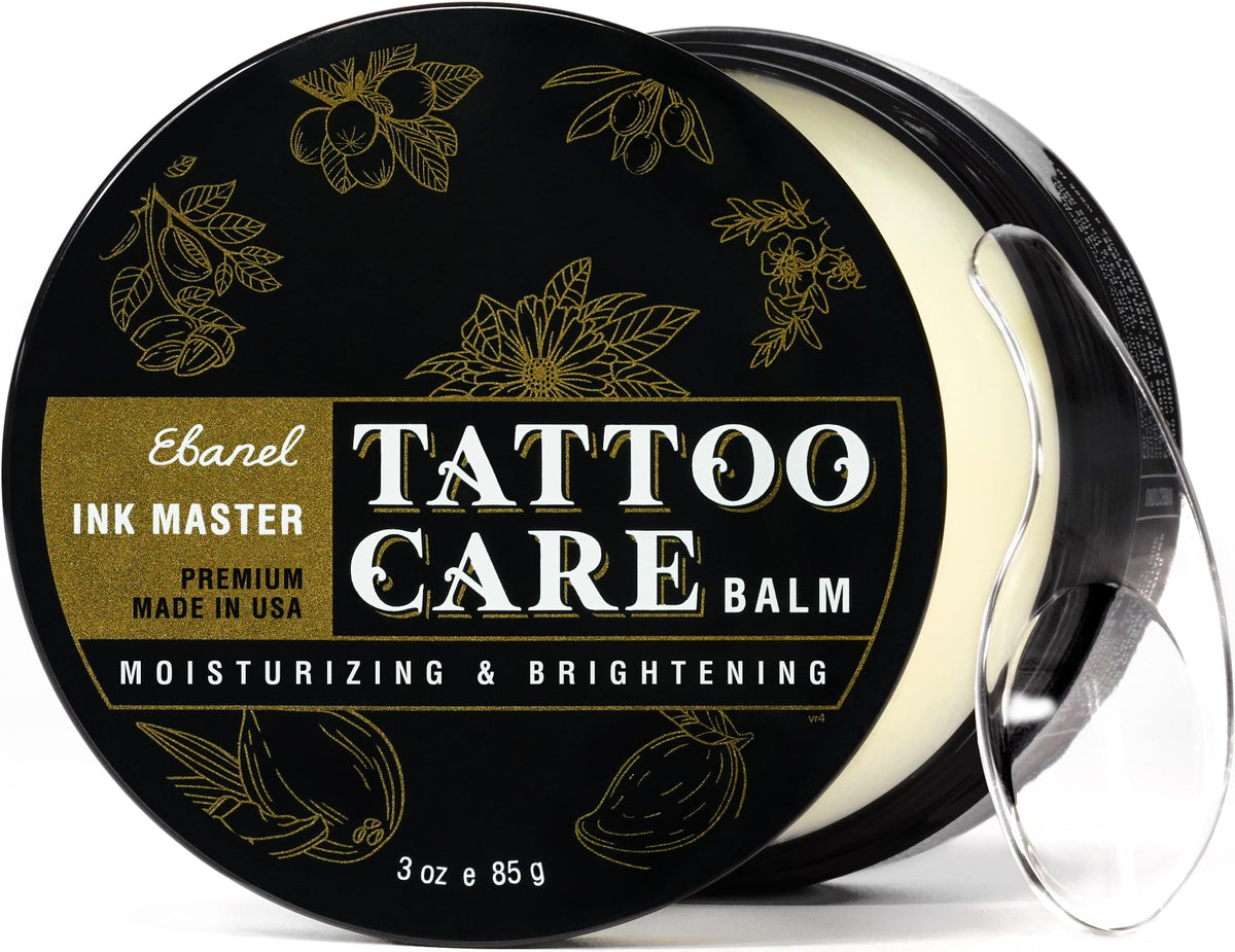 Ebanel Tattoo Balm, bote de crema, hidrata sin grasa para tinta nueva