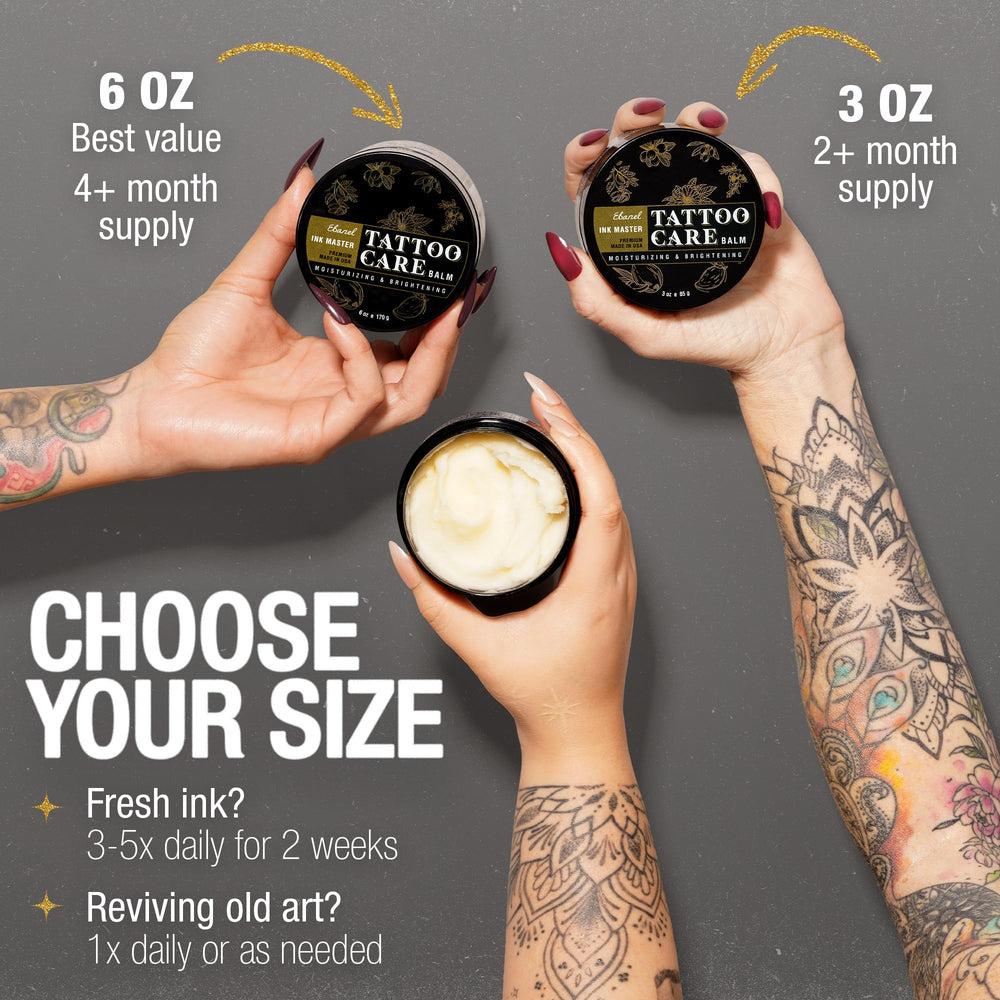 Ebanel Tattoo Balm, hidratación profunda con aceites naturales
