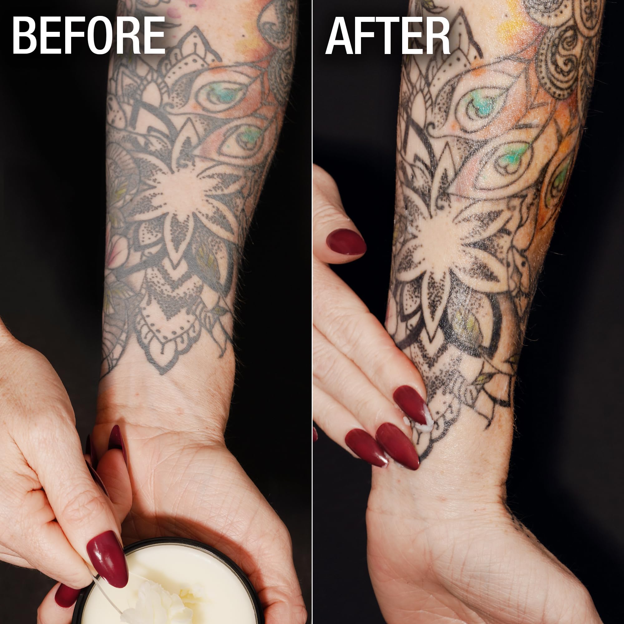 Ebanel Tattoo Balm, ingredientes herbales, aroma suave para la piel