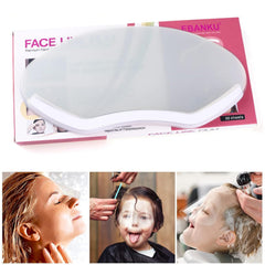EBANKU face shield with forehead adhesive strip for dry post-procedure showers
