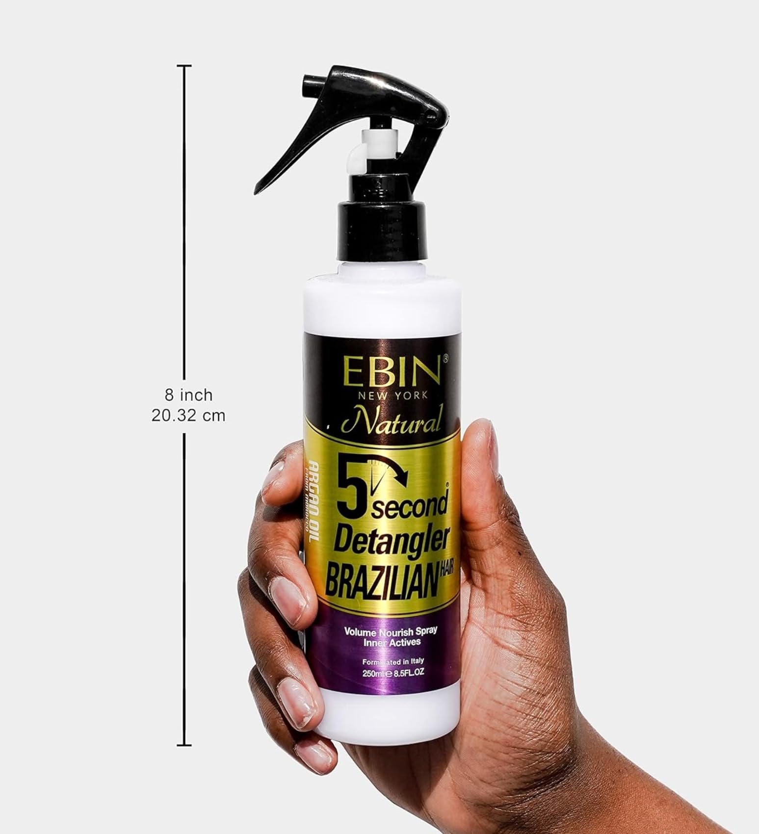 EBIN NEW YORK 5 Second Detangler: protege color y aporta brillo suave.
