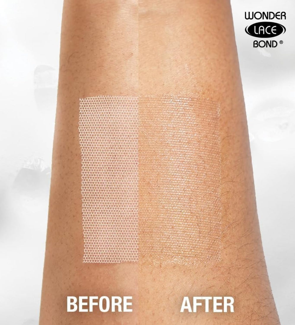 EBIN NEW YORK sweat and humidity resistant lace adhesive concept illustration