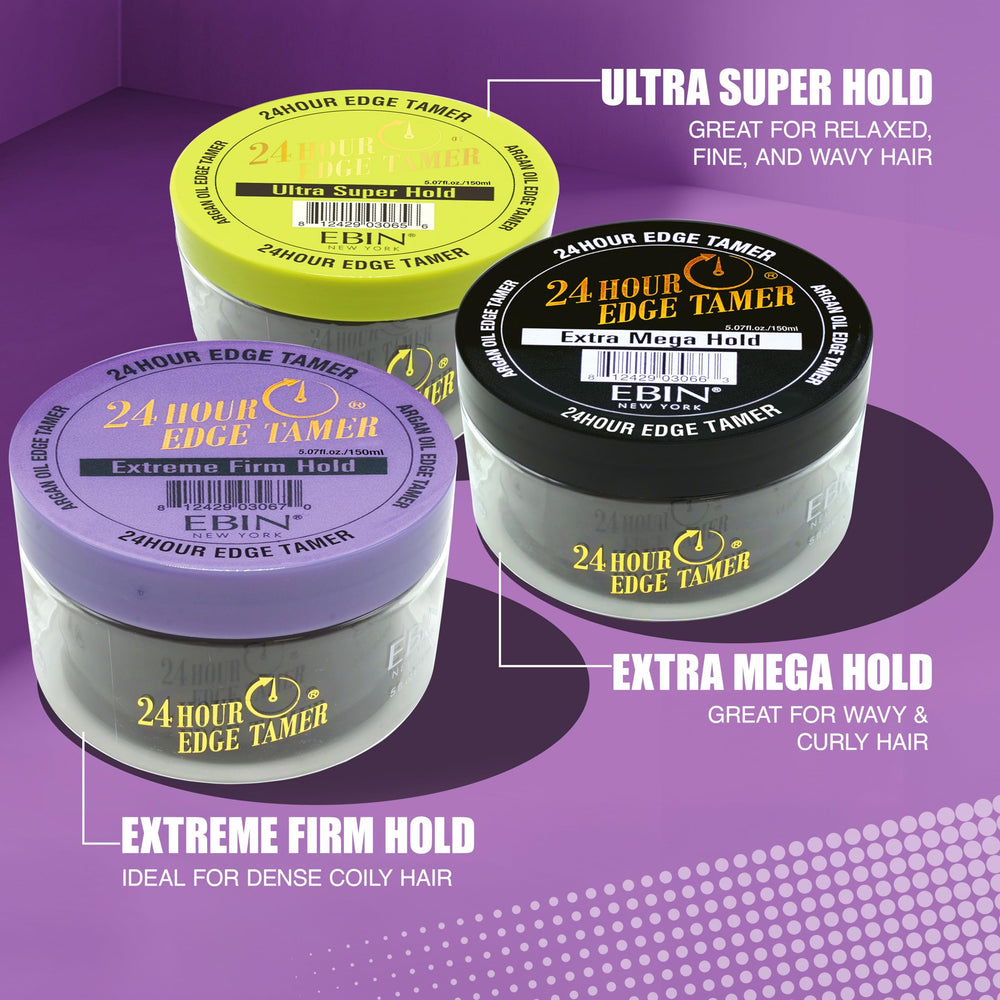 EBIN NEW YORK edge tamer suited for wigs, braids, and natural hair
