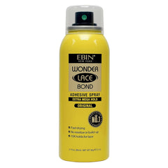 EBIN NEW YORK Wonder Lace Bond adhesive spray bottle for secure lace wig attachment.