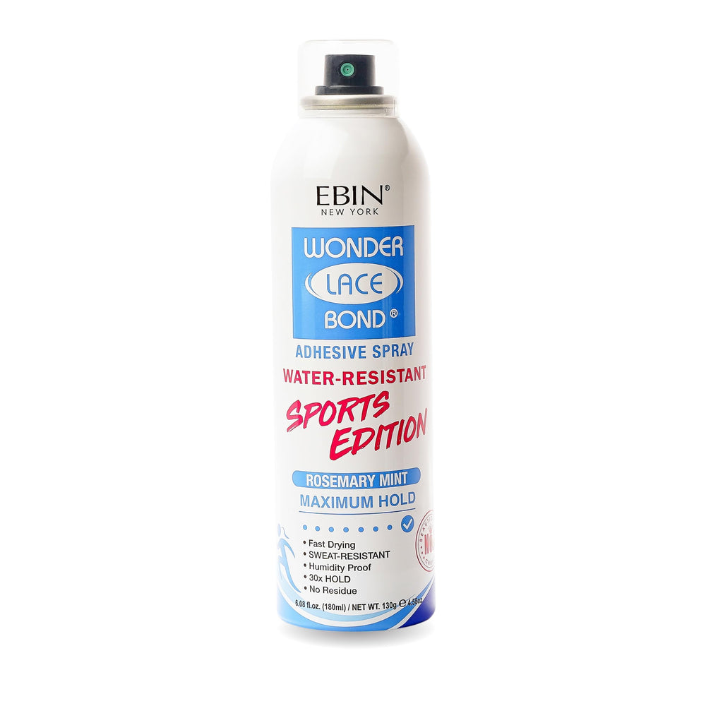 EBIN NEW YORK Wonder Lace Bond Spray front wig application for a seamless hairline hold.