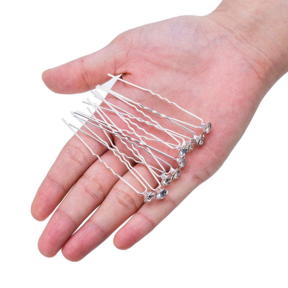 EBOOT silver hair ornament complements most gowns and hairstyles