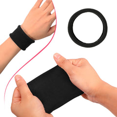 Gomita para cabello EBOOT, elástica y resistente, ideal para coletas altas