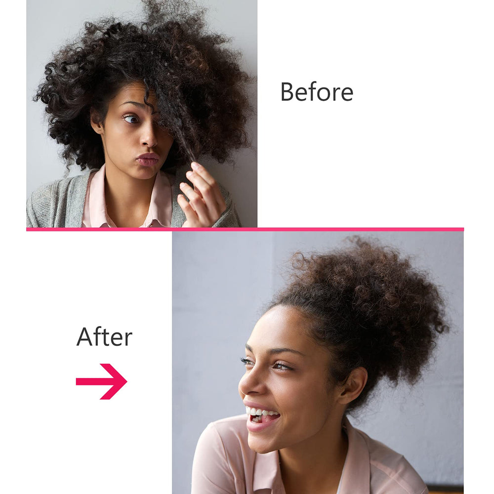 Gomas EBOOT de algodón, sujeción sin deslizamiento para cabello rizado