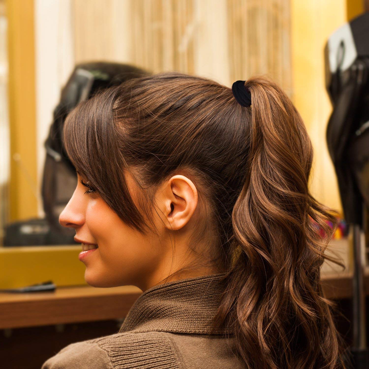 Tira de pelo grande EBOOT 5 cm para recogidos impecables
